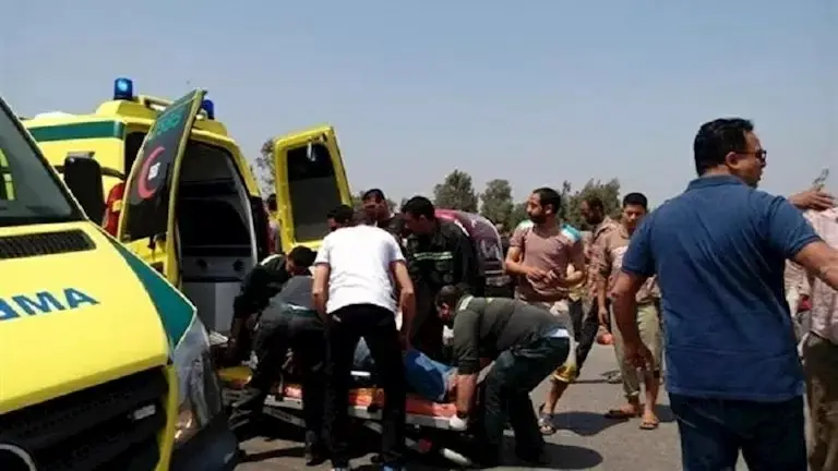 مقتل 9 وإصابة 22 في تصادم شاحنة وميكروباص بمصر
