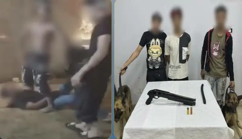 ضبط 3 عاطلين احتجزوا سائق توك توك وتعدوا عليه بالضرب باستخدام كلاب وسلاح بالجيزة