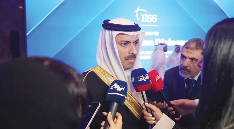 «حوار المنامة» يعكس ريادة دولية للبحرين في صناعة القراروزير الإعلام: البحرين تبرهن على نجاحها الاستثنائي رغم التحديات