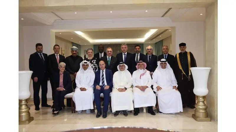السفير القطري يولم لسفراء الخليج والعرب على شرف سفير الكويت الجديد لدى الأردن