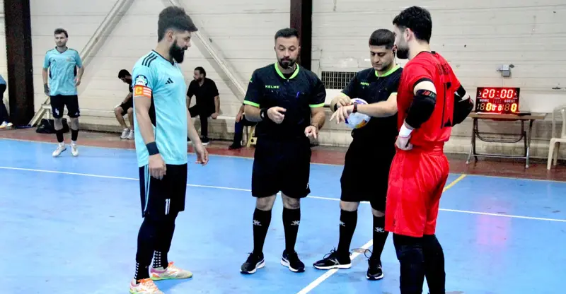شفق نيوز..3 انتصارات في الجولة الخامسة من دوري محترفي كرة الصالات
