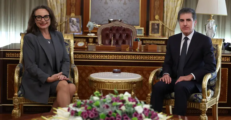 شفق نيوز..رئيس إقليم كوردستان يستقبل القنصل العام الأميركي