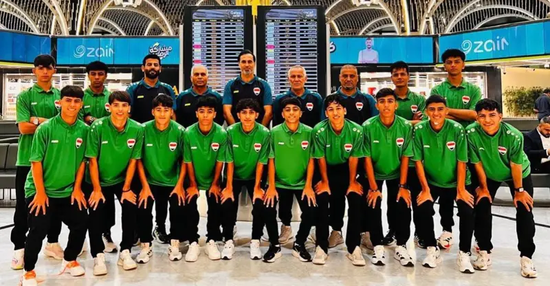 شفق نيوز..منتخب أشبال العراق يغادر إلى باكو للمشاركة في "مهرجان 2026" الكروي
