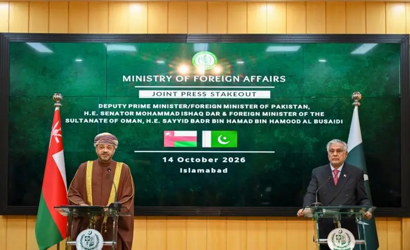 حرب إيران وإغلاق "هرمز" وتطورات "باب المندب" وغزة تُهيمن على المباحثات العُمانية الباكستانية في إسلام أباد