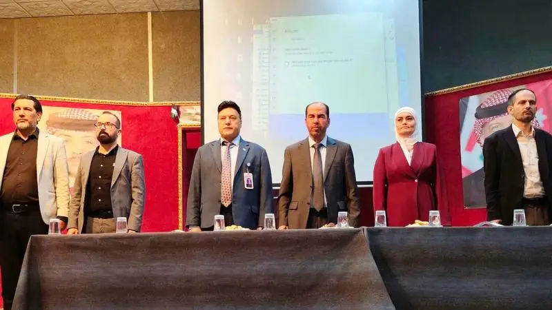 مدير ثقافة إربد يتفقد المراحل النهائية لإنجاز جدارية الرمثا ومشاريع ثقافية وتراثية.