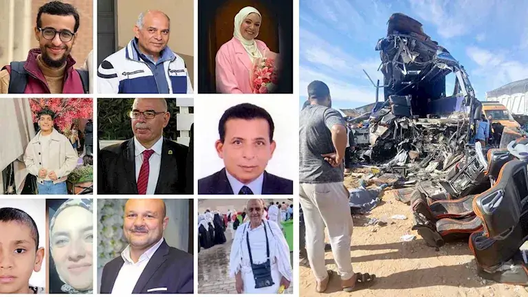 حكايات ضحايا حادث الصحراوي الغربي بالمنيا: أحلام لم تكتمل -صور