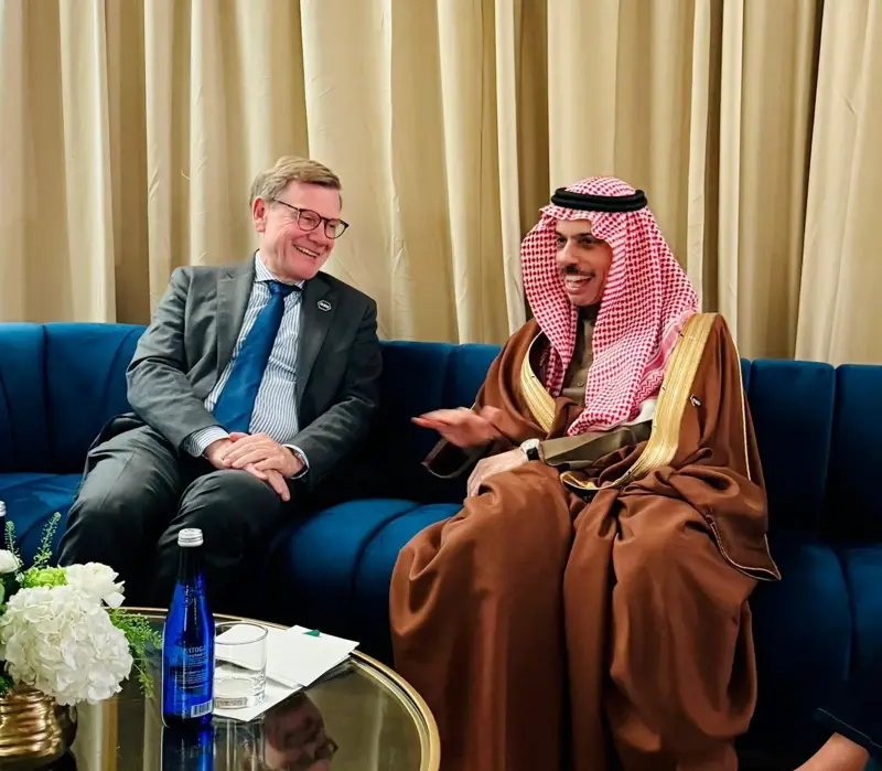 وزير الخارجية ونظيره الألماني يؤكدان أهمية تعزيز التنسيق الدولي