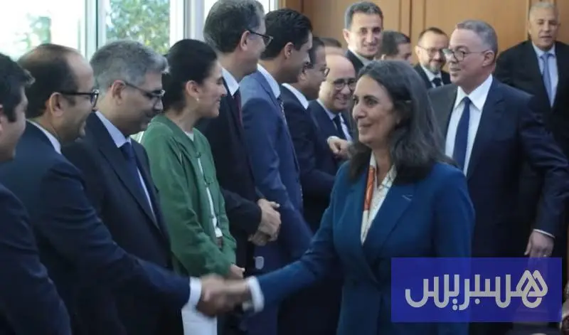 فتاح العلوي تودع وزارة المالية