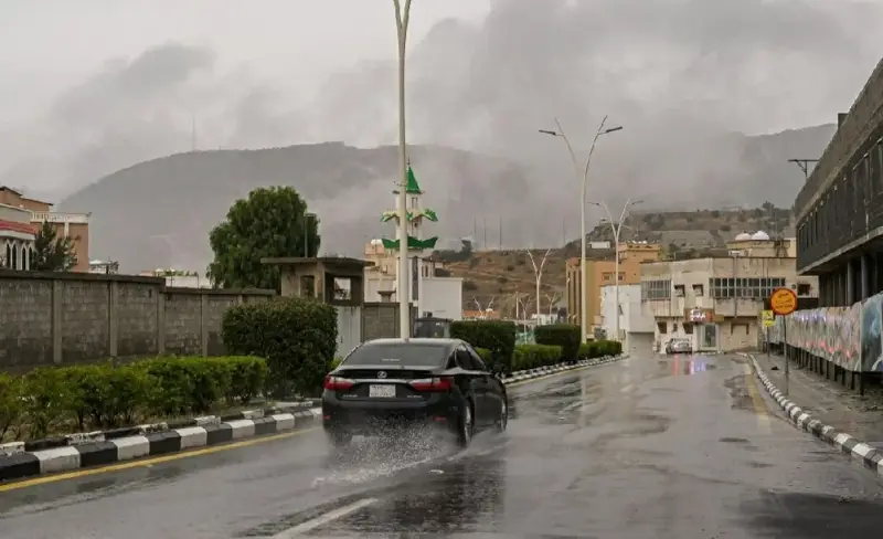 استمرار الحالة المطرية على الباحة حتى الأربعاء