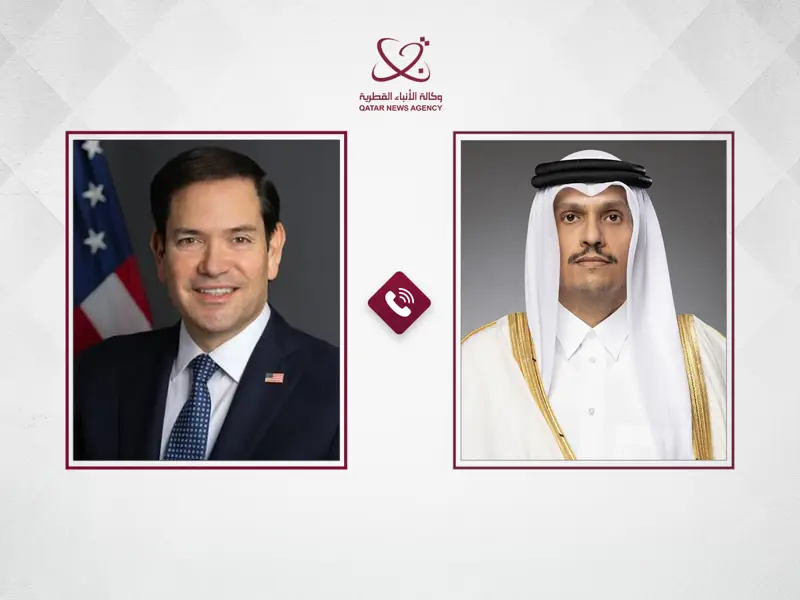اتصال هاتفي بين رئيس مجلس الوزراء وزير الخارجية ووزير الخارجية الأمريكي