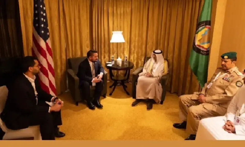 مباحثات خليجية أمريكية لتعزيز التنسيق العسكري ومناقشة تطورات المنطقة