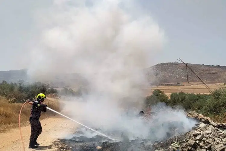 سكيكدة.. إخماذ حريق أعشاب امتد إلى محطة لنقل الكهرباء