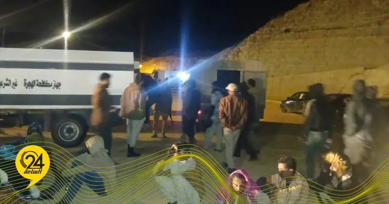 مكافحة الهجرة يستلم 93 مهاجرًا في البيضاء تمهيدًا لترحيلهم - اخبار ليبيا