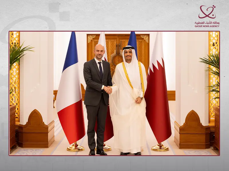 رئيس مجلس الوزراء وزير الخارجية ووزير أوروبا والشؤون الخارجية الفرنسي يترأسان الحوار الاستراتيجي الرابع بين البلدين