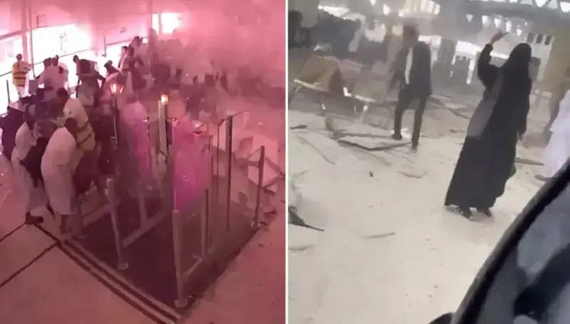 شجاعة وثبات... عبير العجمي تتصدر منصات التواصل بعد قصف مطار الرياض