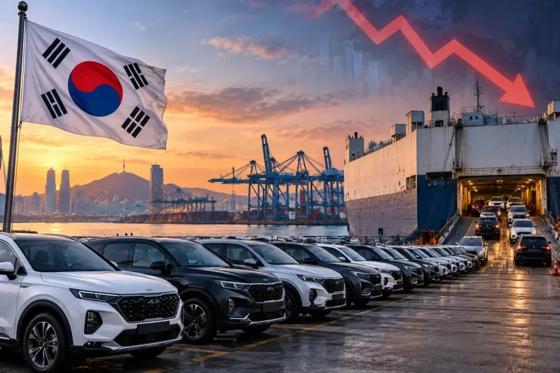 كوريا.. انخفاض صادرات السيارات بنسبة 5.5% خلال سبتمبر