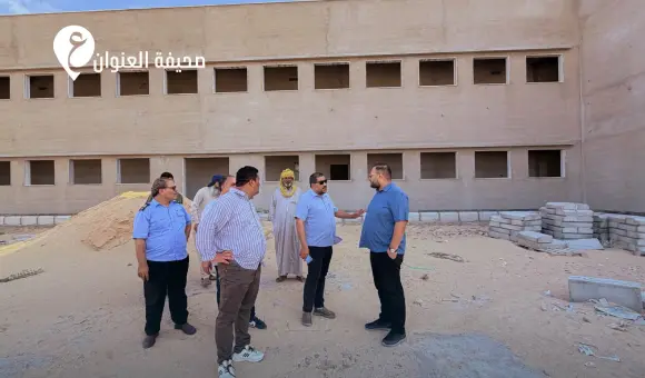 الوطني للتنمية يتابع أعمال صيانة طريق أبوهادي ومشروعات خدمية بالمنطقة - اخبار ليبيا
