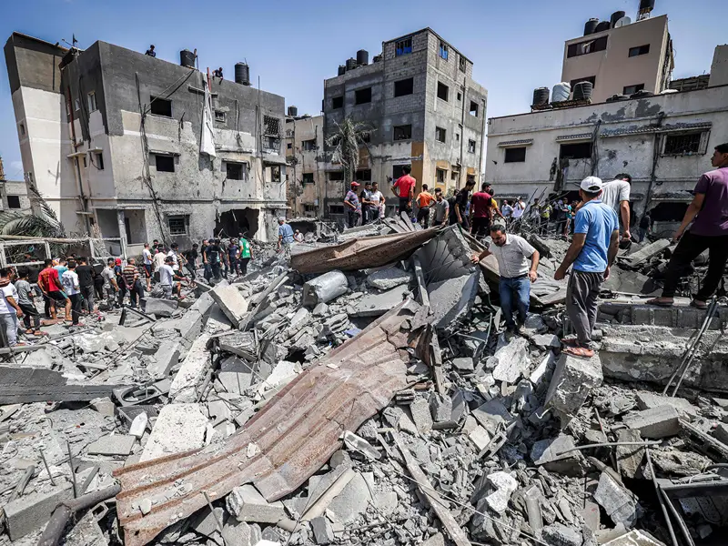 استشهاد فلسطينيين في قصف الاحتلال الإسرائيلي المتواصل على قطاع غزة