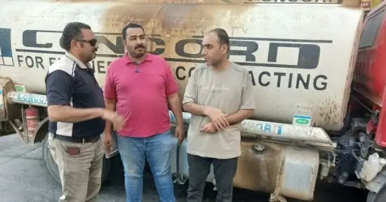 التحفظ على سيارة محملة بـ7 آلاف لتر سولار مهرب فى الجيزة