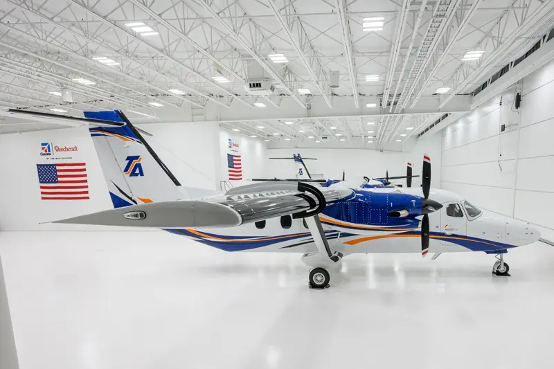 طاسيلي تستلم طائرتين جديدتين من طراز “Cessna SkyCourier”