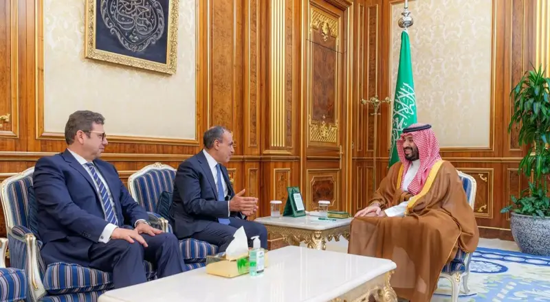 ولي العهد يتسلم رسالةً خطيةً لخادم الحرمين من الرئيس المصري