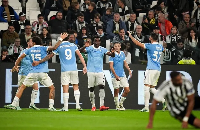 لاتسيو يواصل مزاحمة إنتر في صدارة الدوري الإيطالي بفوز كبير على يوفنتوس - اخبار ليبيا