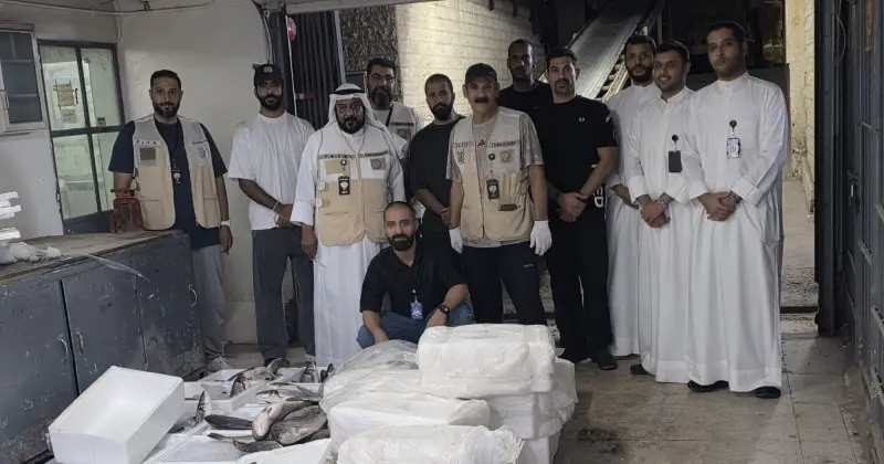 إتلاف أكثر من 3.5 طن لحوم فاسدة