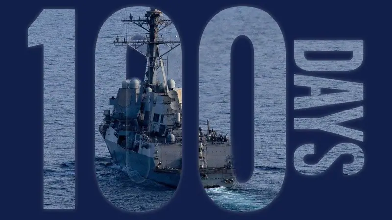 «سنتكوم»: 100 يوم من الحصار البحري على إيران منعت تصدير نفط بقيمة 25 مليار دولار على الأقل