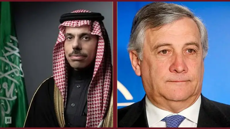 وزير خارجية إيطاليا لـ «فيصل بن فرحان»: بلادنا تتضامن مع المملكة وتدعم إجراءات حماية أمنها