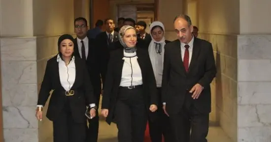 النيابة الإدارية تستضيف وفدًا من كلية القانون بالجامعة المصرية الصينية