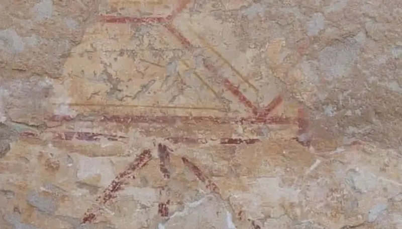 اكتشاف مبنى أثري في ليبيا مزين بفن الفريسكو