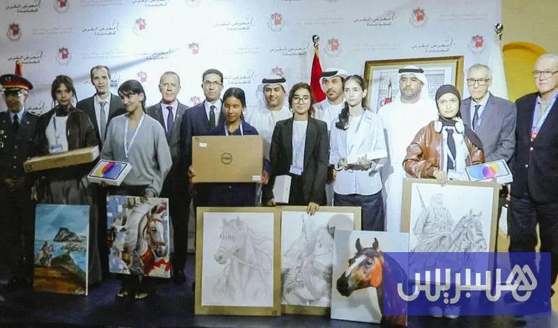مواهب شابة تحتفي بالخيول عبر الرسم والتلوين في معرض الفرس بالجديدة