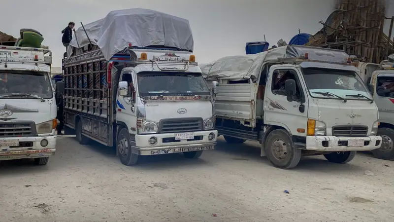 عودة قافلة جديدة من مهجّري مدينة الحسكة ورأس العين إلى ديارهم