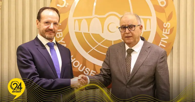 رئيس النواب يبحث مع قنصل اليونان ملف الهجرة غير الشرعية - اخبار ليبيا