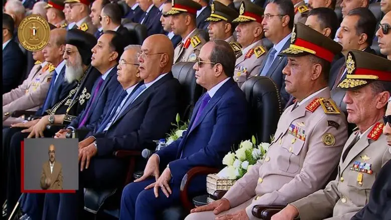 عاجل.. الرئيس السيسي يشهد تسليم وتسلم القيادة بين الدفعتين الحالية والجديدة من طلاب الأكاديمية العسكرية
