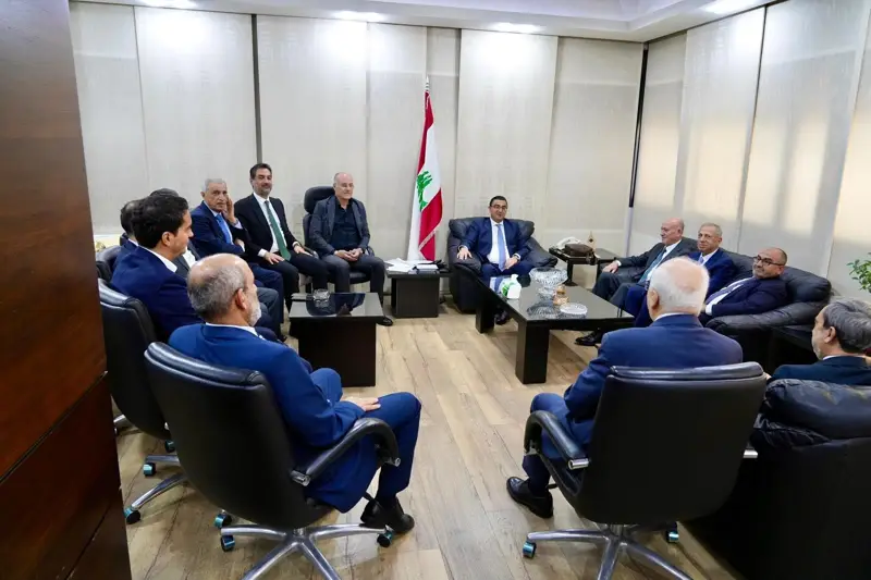 مدعي عام التمييز التقى وفداً من النواب السنة