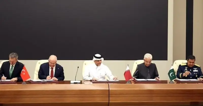 تركيا وقطر وباكستان وإندونيسيا وقعت اتفاقية لتعزيز التعاون الدفاعي