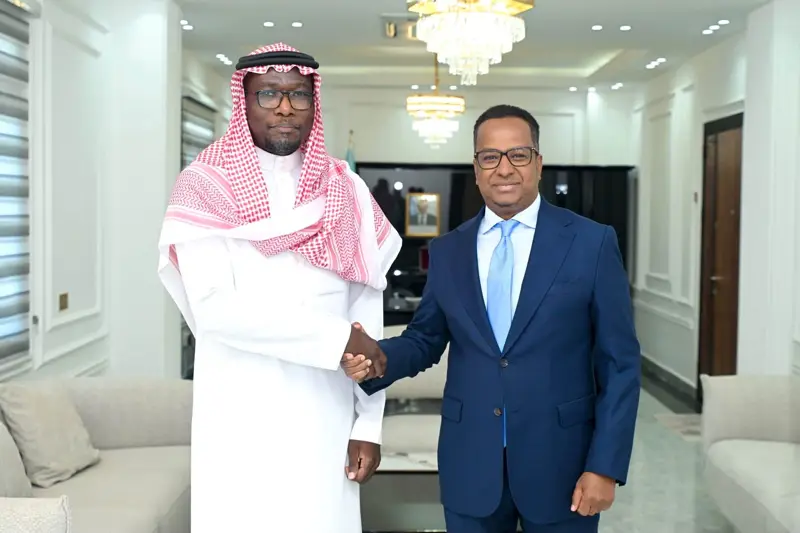 وزير الخارجية يودع سفير خادم الحرمين الشريفين بمناسبة انتهاء مهام عمله