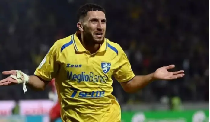 غجيميس يشارك أساسيا ويفوز مع فروسينوني على ساسولو