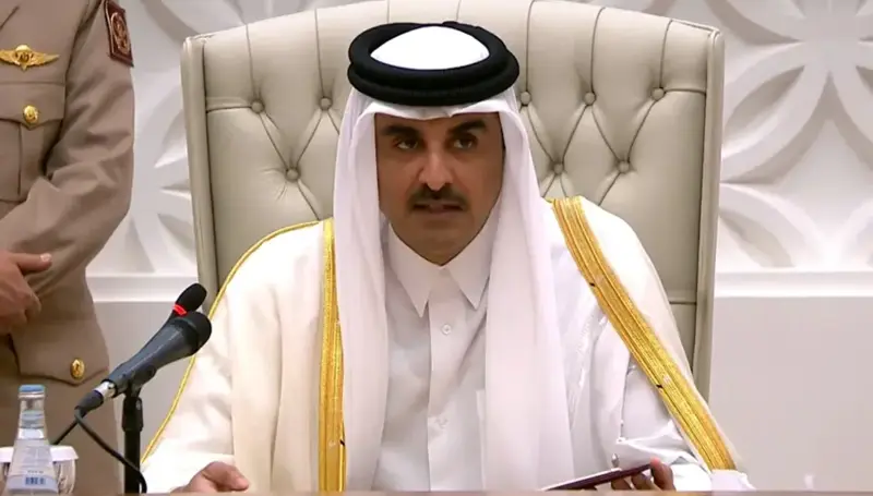 أمير قطر: أمن دول مجلس التعاون الخليجي أمر لا يمكن التهاون فيه