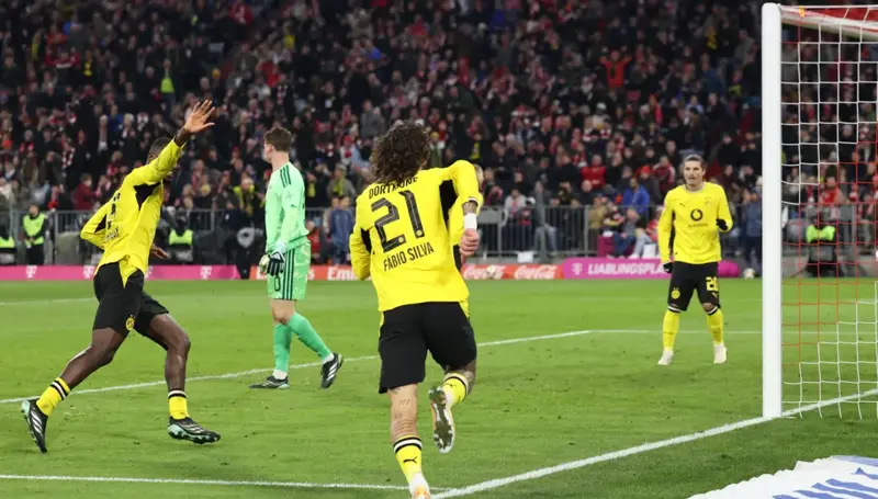 ترتيب الدوري الألماني بعد تعادل بايرن ميونيخ ودورتموند