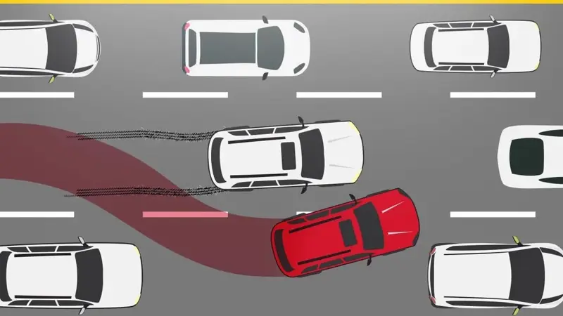 المرور يحذر من المراوغة بين المركبات: خطر يهدد الحياة