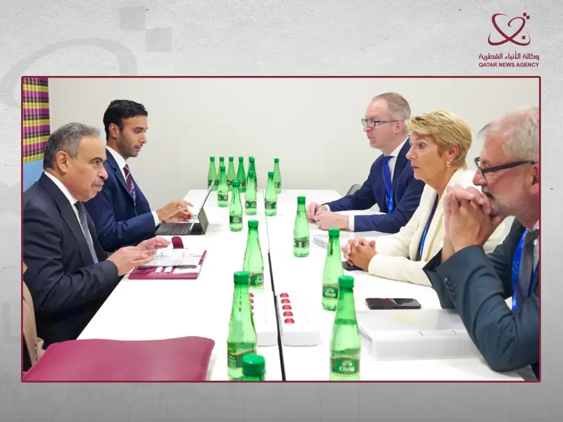 وزير المالية يجتمع مع رئيس الإدارة الفيدرالية للمالية السويسرية