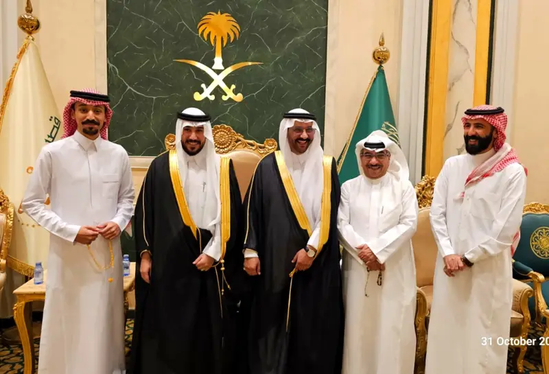 الخبتي يحتفل بزواج ابنته
