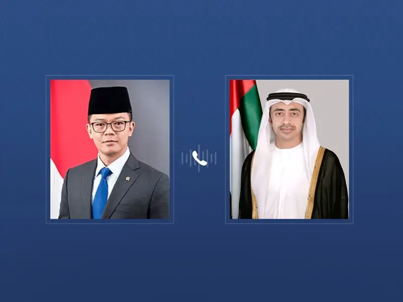 عبدالله بن زايد والوزير المنسق للتنمية البشرية والثقافية في إندونيسيا يبحثان هاتفياً تعزيز علاقات التعاون بين البلدين