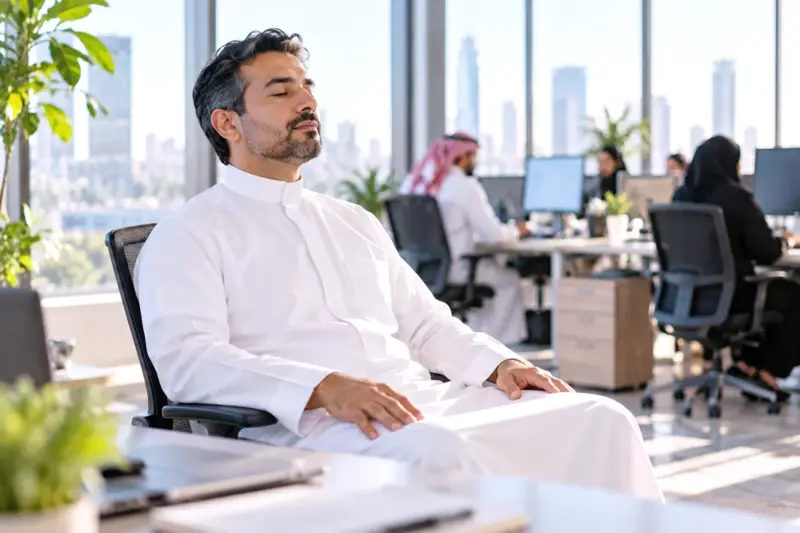 التنفس البطيء.. يواجه ضغوط اليوم