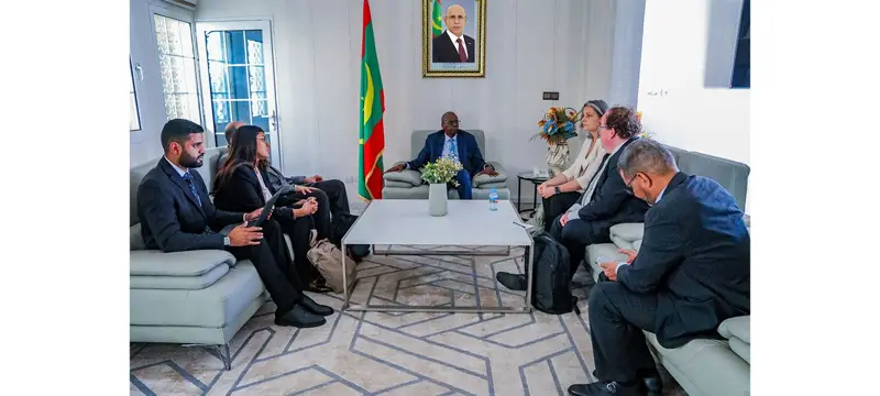 وزير المالية يلتقي بعثة من صندوق النقد الدولي - الوكالة الموريتانية للأنباء