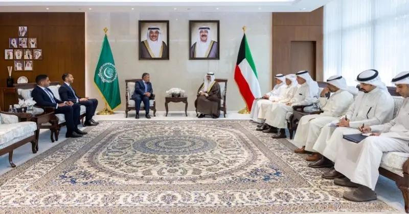 وزير الخارجية وأمين الجامعة العربية يبحثان مواجهة التحديات الراهنة