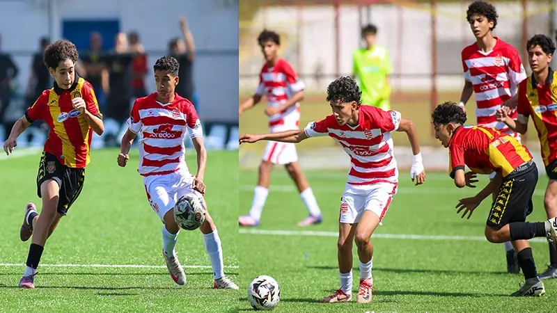 شبان النادي الإفريقي يتألقون أمام الترجي الرياضي في جميع الأصناف