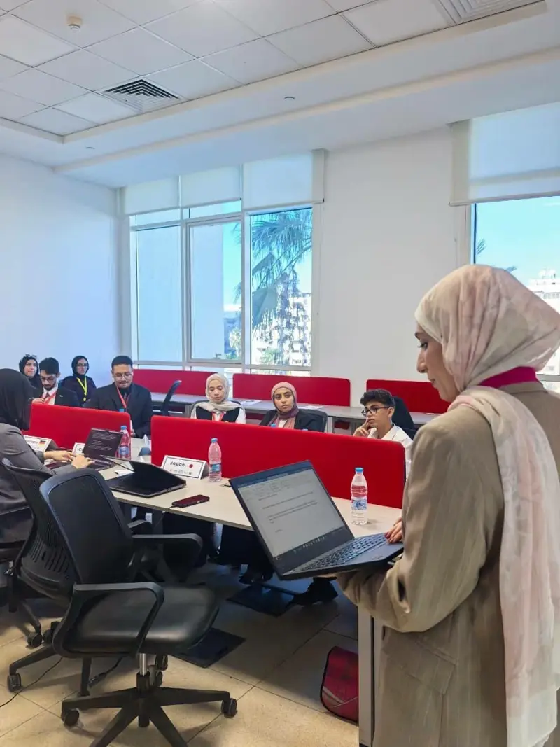 ختام فعاليات أول نموذج محاكاة للأمم المتحدة PMUN بجامعة بورسعيد